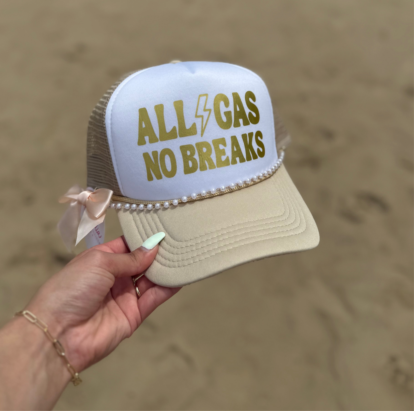 All Gas No Breaks Trucker Hat
